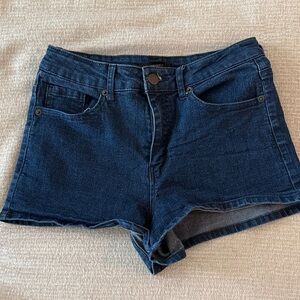 Forever 21 Dark Blue Jean Shorts